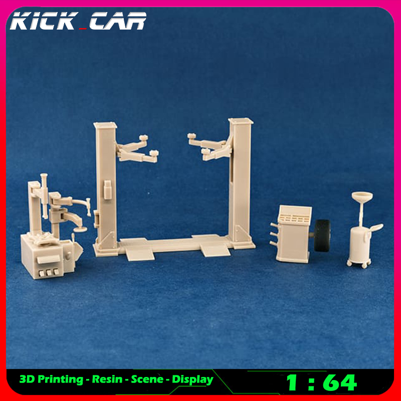 Workshop Tools Toy - Kickcar 1/64 워크샵 대형 기계 모델