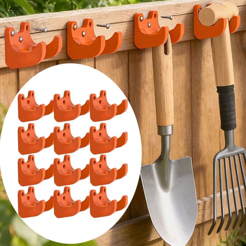 Workshop Tools Hanger - 2-10개입 헤비듀티 정원 도구 걸이형 벽걸이형