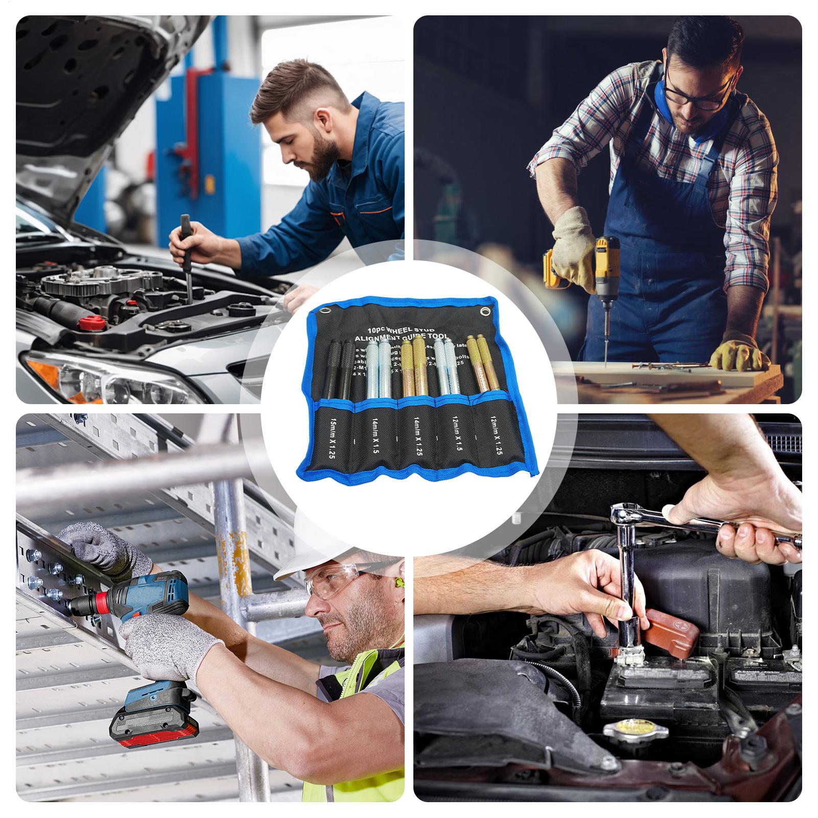 Tools In The Workshop - 휠 정렬용 스터드 핀 10개 세트,