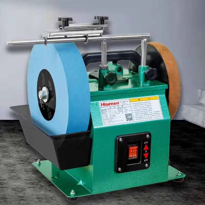 Workshop Tools Knife Sharpener - 220V 듀얼 휠 전기 연마기 -