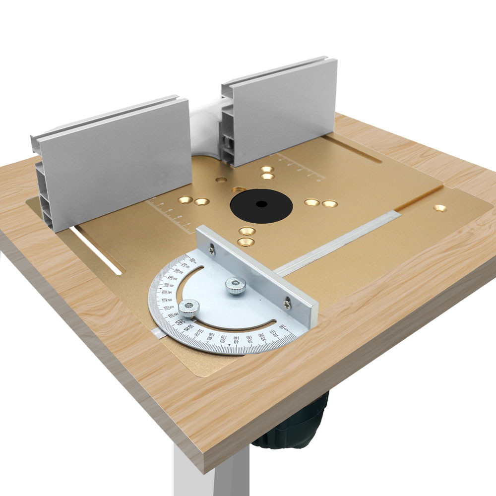 Router Table Insert - C8 알루미늄 라우터 테이블 삽입 플레이트(목공