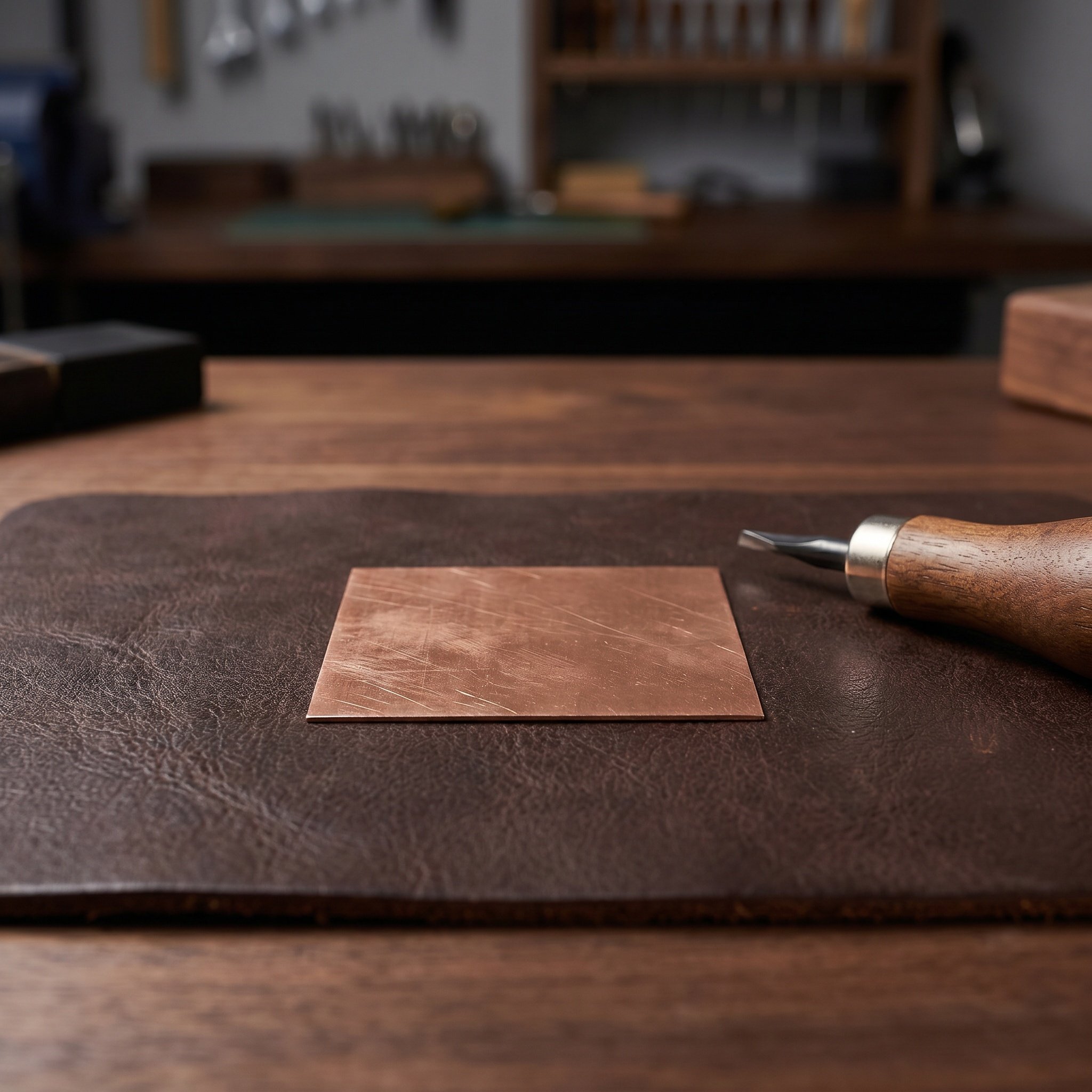 Tools Jewelry Making - 4개입 구리 공예판, 순수하고 부드러운 구리