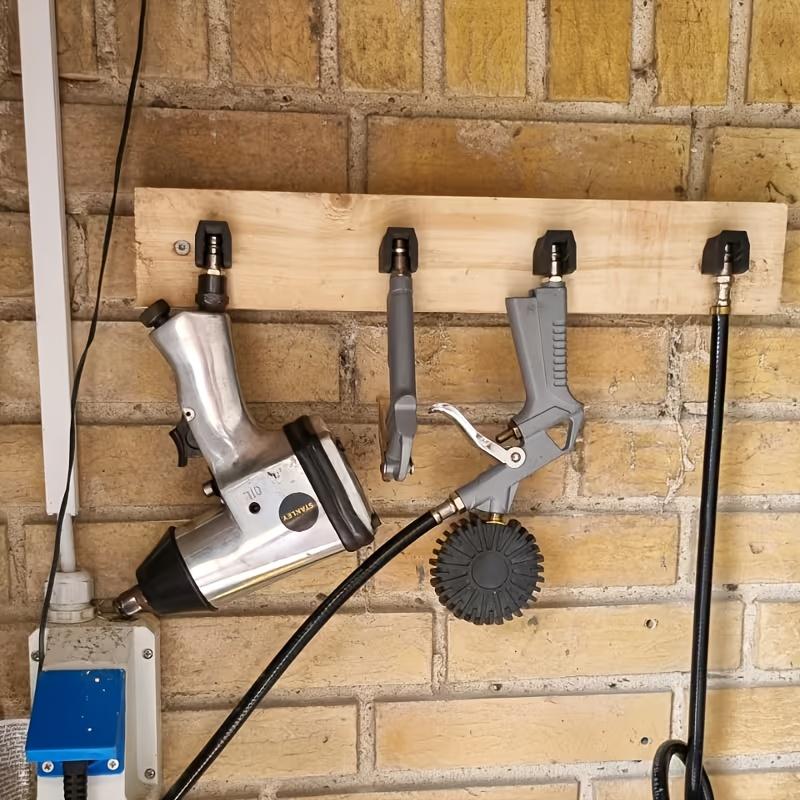 Workshop Tools Hanger - 4개의 공압 공구 벽걸이 홀더 세트,