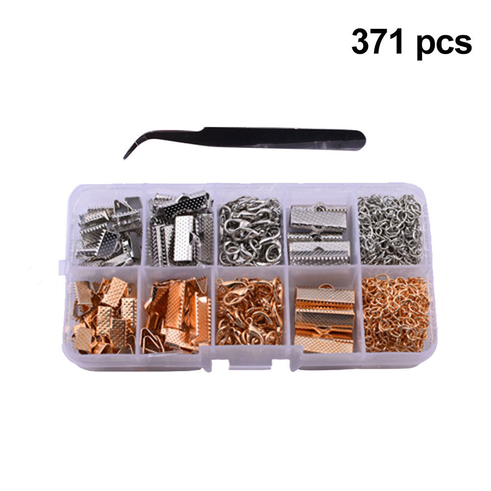 371Pcs 골드 목걸이 버클 쥬얼리 만들기 키트 여성 - Tools Jewelry Making 리뷰 및 가격