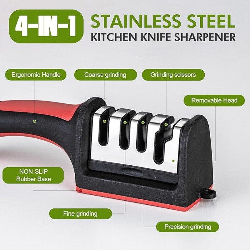 양면 칼갈이 텅스텐 카바이드 세라믹, 주방용 칼과 가위 - Workshop Tools Knife Sharpener 리뷰 및 가격
