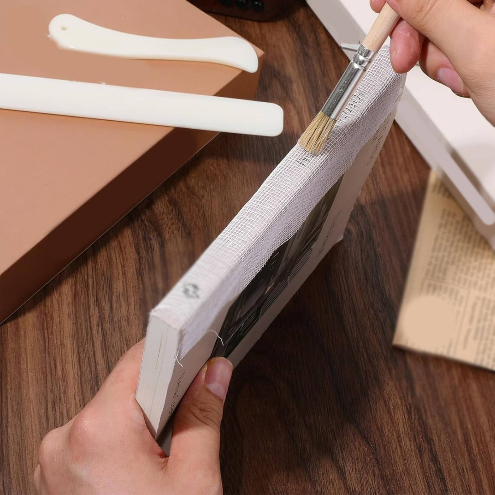 4개의 책 제본용 천 및 도구 키트, 책 수리 키트,  - Workshop Tools Kit 리뷰 및 가격