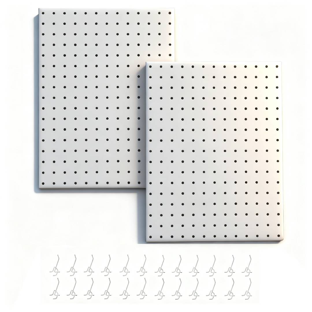 금속 페그보드, 2개 패널 + 24개 후크, 차고, 주 - Workshop Tools Hanger 리뷰 및 가격
