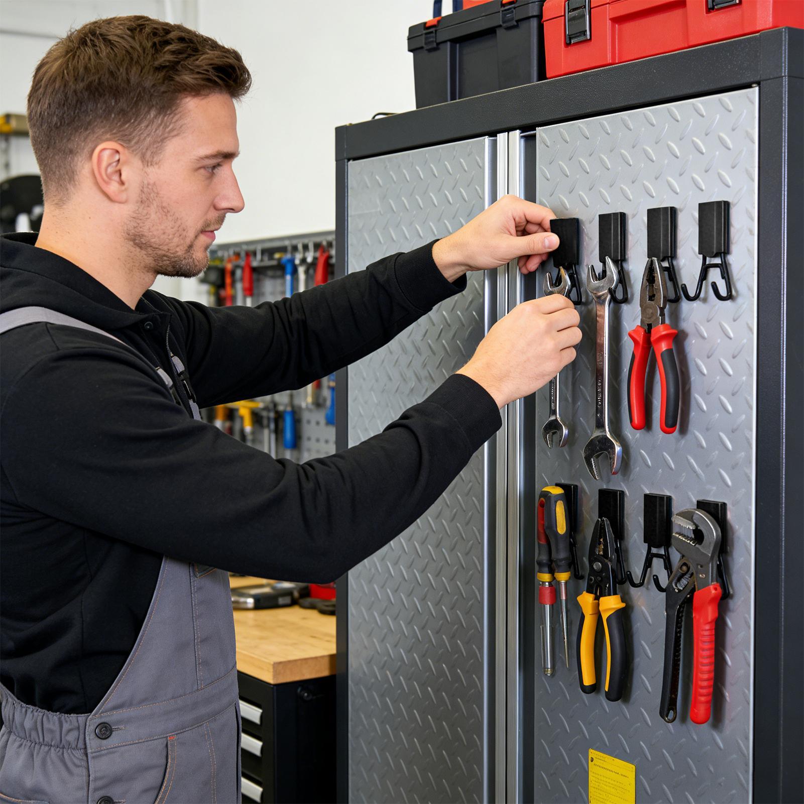 강력한 자석 다용도 훅 헤비 듀티 냉장고 앞문 주방 도 - Workshop Tools Hanger 리뷰 및 가격