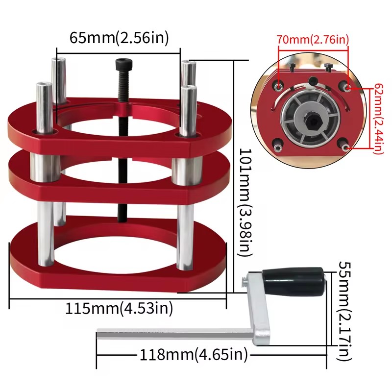 DIY 프로젝트에 사용할 수 있는 65mm 모터가 장착 - Router Table Insert 리뷰 및 가격