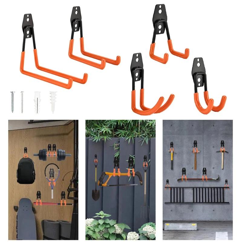 헤비 듀티 벽걸이 철제 후크 차고 정리대 자전거 사다리 - Workshop Tools Hanger 리뷰 및 가격