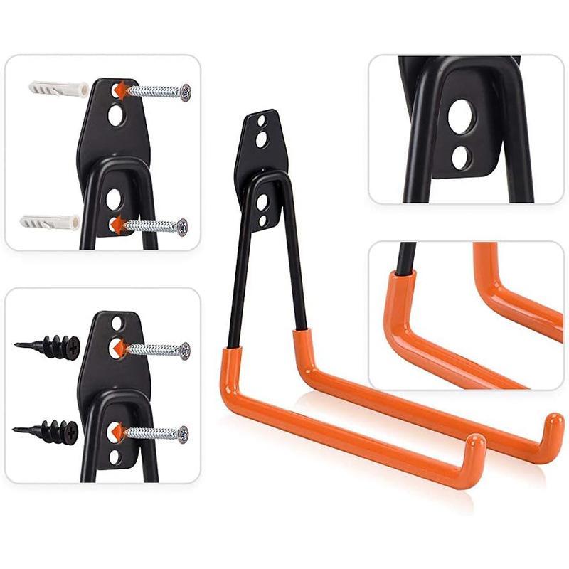 헤비 듀티 벽걸이 철제 후크 차고 정리대 자전거 사다리 - Workshop Tools Hanger 리뷰 및 가격