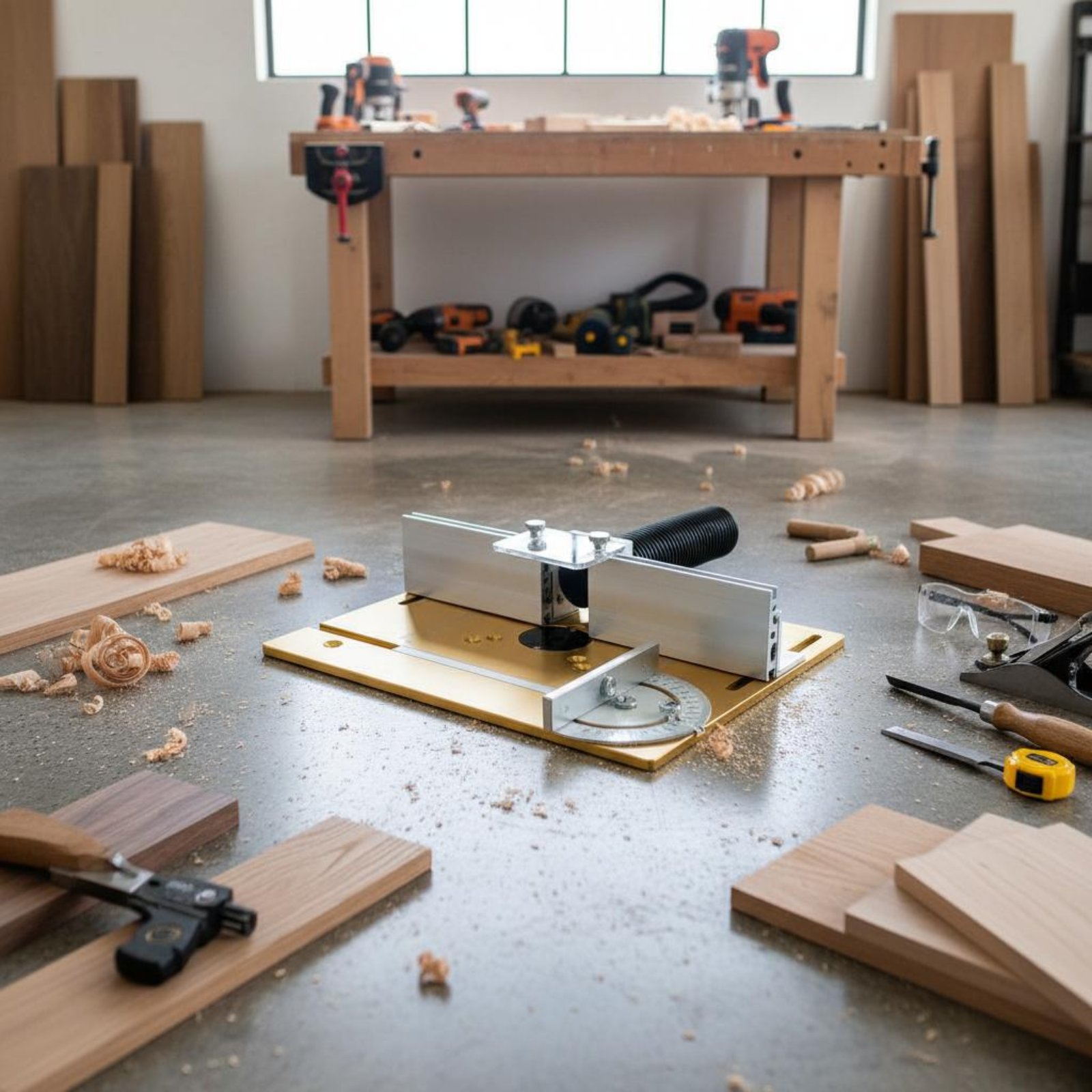 목공 작업대용 라우터 테이블, 각도 게이지 포함 알루미 - Router Table Insert 리뷰 및 가격