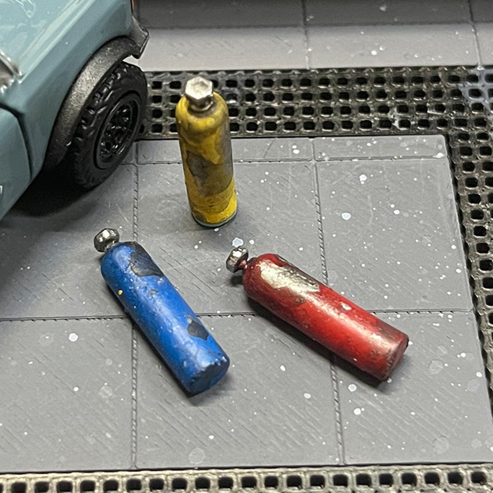 미니어처 가스 실린더 레진 1/64 스케일 차고 디오라 - Workshop Tools Toy 리뷰 및 가격