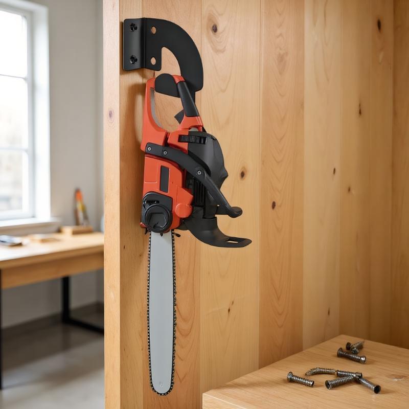 1개 체인톱 벽걸이형 헤비듀티 체인톱 걸이 벽걸이형 정 - Workshop Tools Hanger 리뷰 및 가격