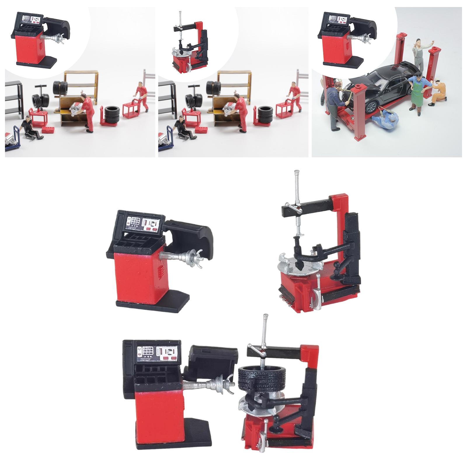 미니어처 자동차 1/64 스케일 자동차 작업장 디오라마 - Workshop Tools Toy 리뷰 및 가격
