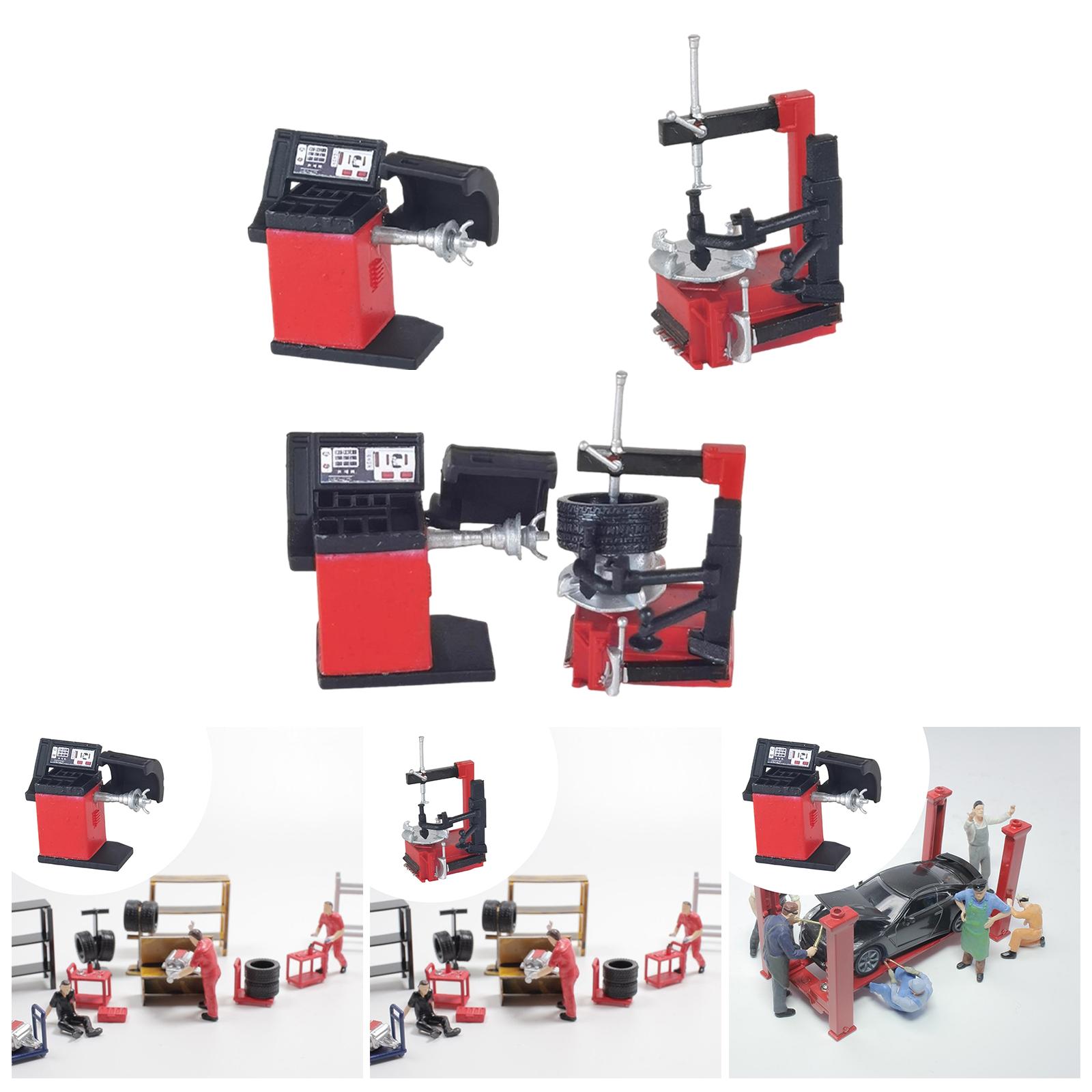 미니어처 자동차 1/64 스케일 자동차 작업장 디오라마 - Workshop Tools Toy 리뷰 및 가격