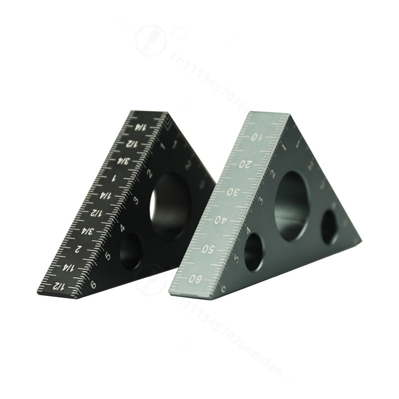 두꺼운 알루미늄 삼각자 90/45도 °   목공 직각  - Workshop Layout Tools 리뷰 및 가격