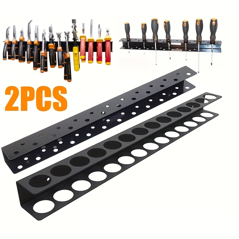 스틸 벽걸이 드라이버 렌치 홀더 드라이버 보관 랙 플라 - Workshop Tools Hanger 리뷰 및 가격