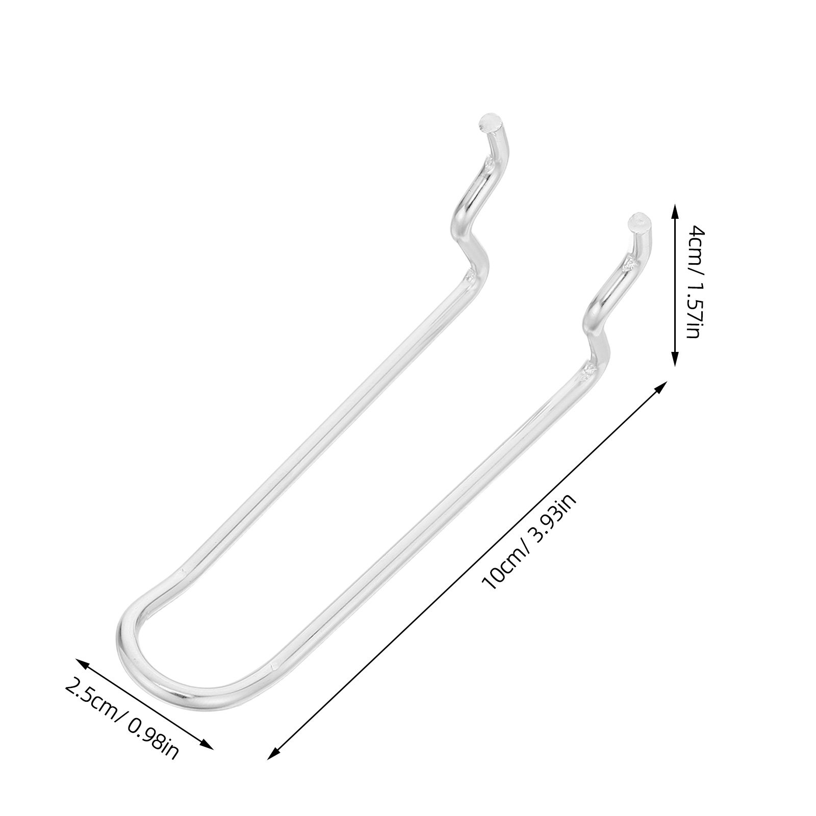 20개입 스테인리스 스틸 이중 암형 페그보드 걸이, 견 - Workshop Tools Hanger 리뷰 및 가격