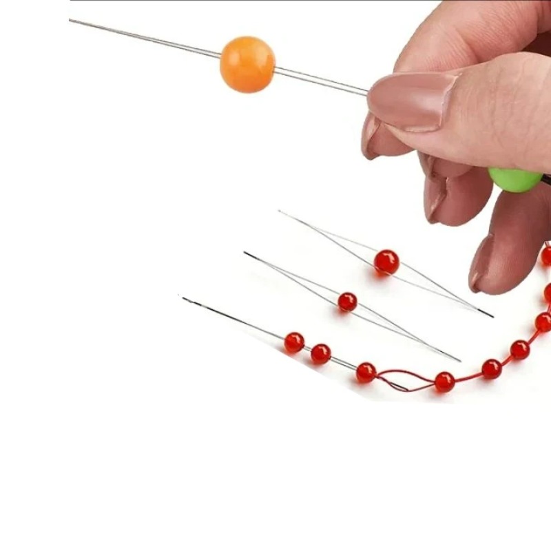 1-10개 비즈 바늘, 시드 비즈 바늘, 큰 눈 DIY - Tools Jewelry Making 리뷰 및 가격