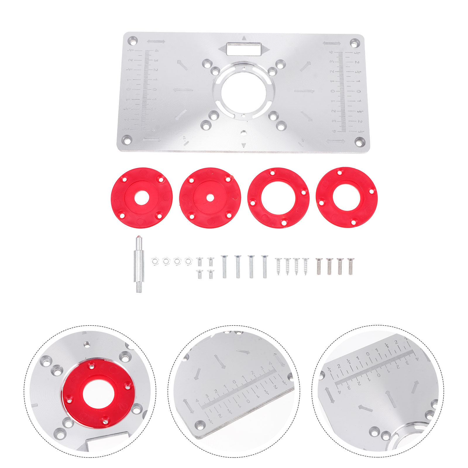목공용 트리밍 머신용 알루미늄 합금 라우터 테이블 삽입 - Router Table Insert 리뷰 및 가격