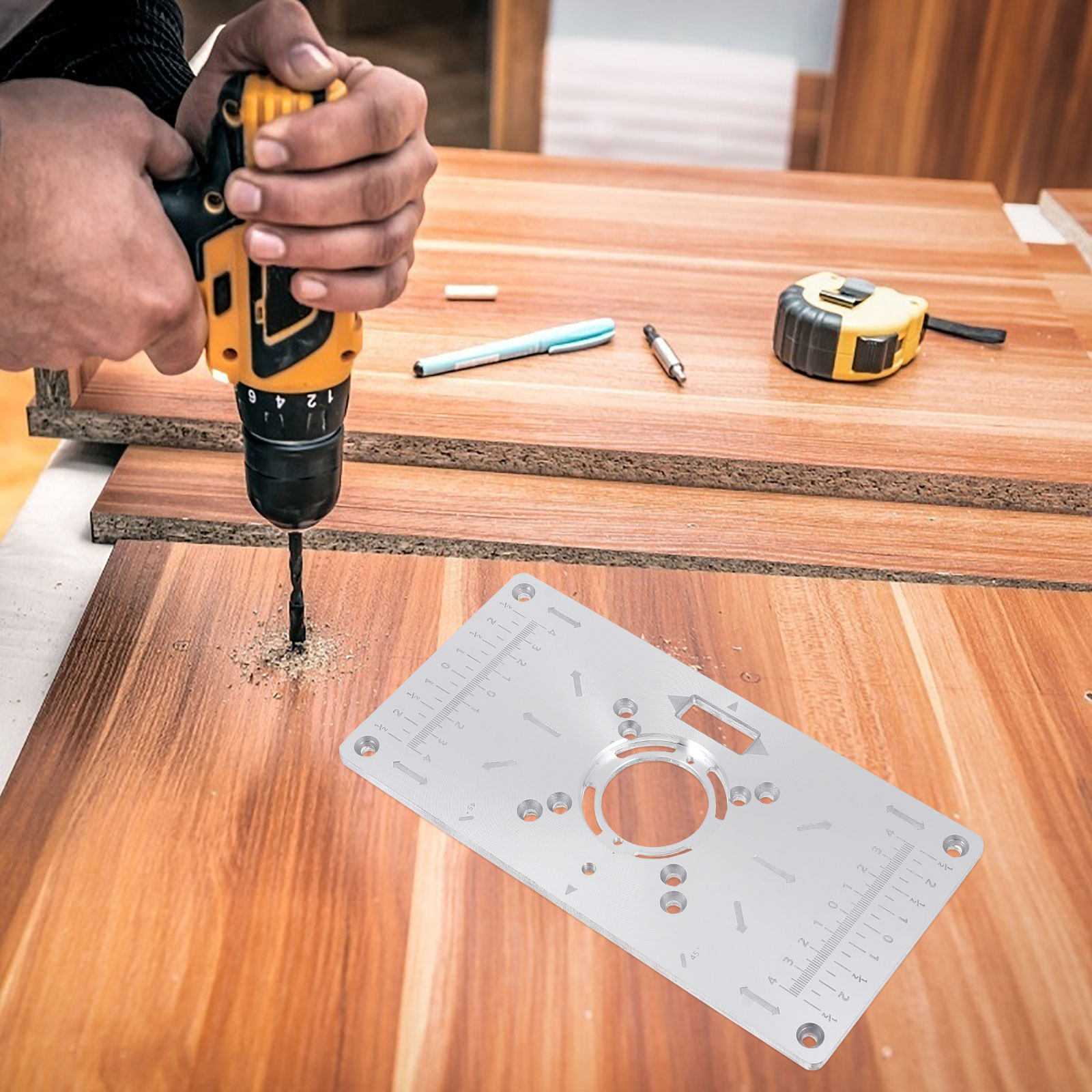 목공용 트리밍 머신용 알루미늄 합금 라우터 테이블 삽입 - Router Table Insert 리뷰 및 가격