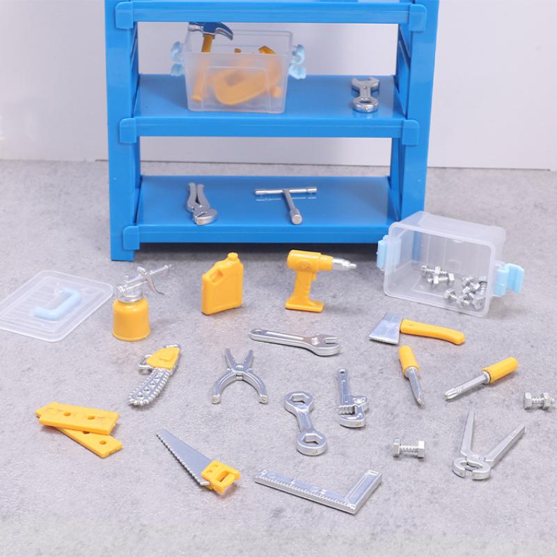 인형의 집 워크샵 미니 도구 세트 1:12 스케일 30 - Workshop Tools Toy 리뷰 및 가격